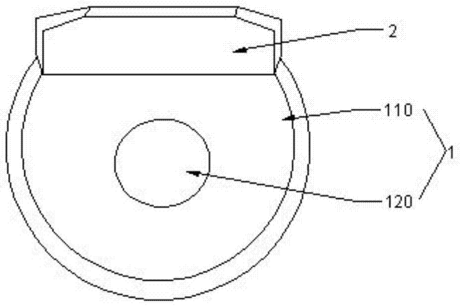 Automobile safety brake device