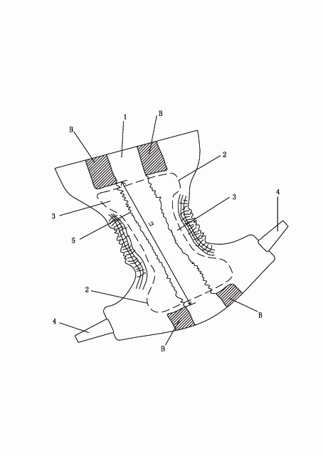 Paper diaper with front and back leak-proof three-dimensional enclosure