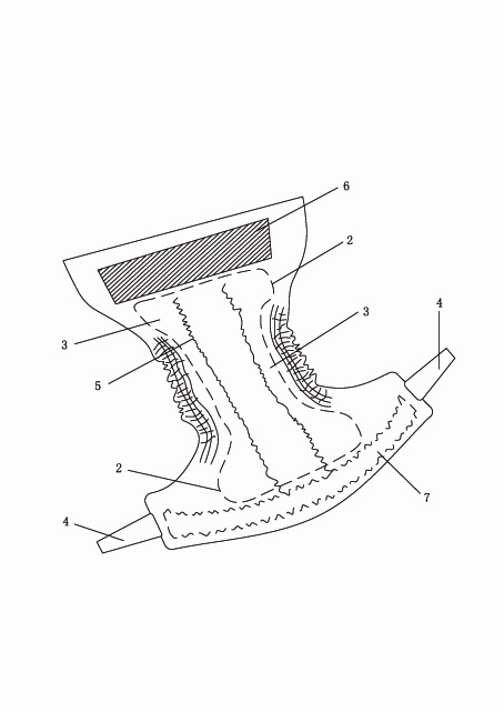 Paper diaper with front and back leak-proof three-dimensional enclosure