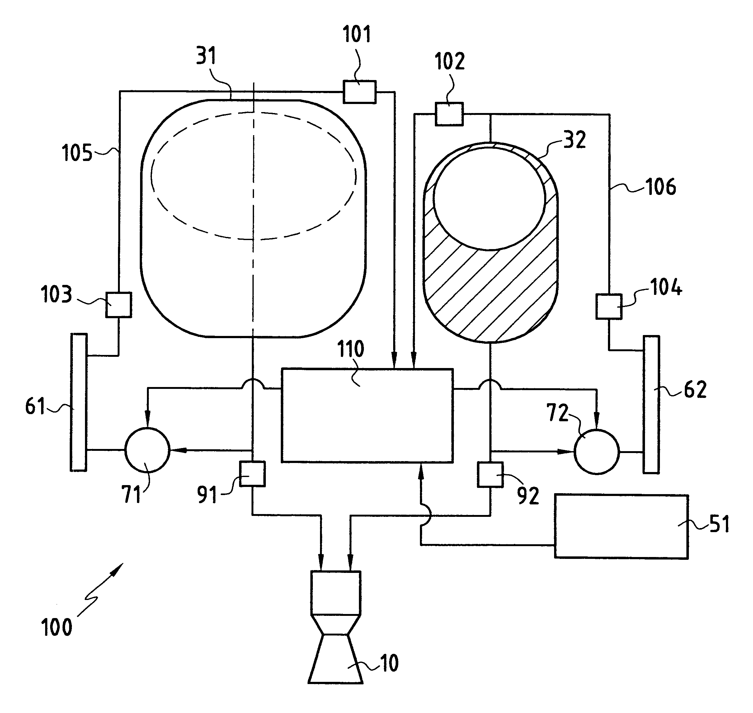 Low-thrust cryogenic propulsion module