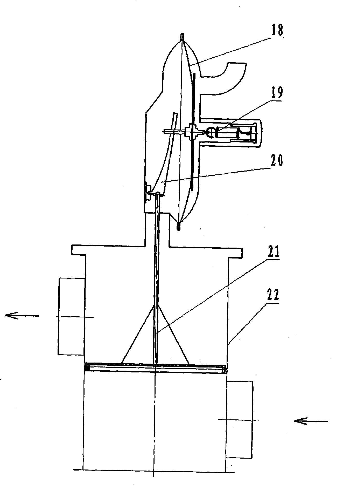 Coal mine ventilation air methane oxidation device, mash gas adding system and security protection mechanism