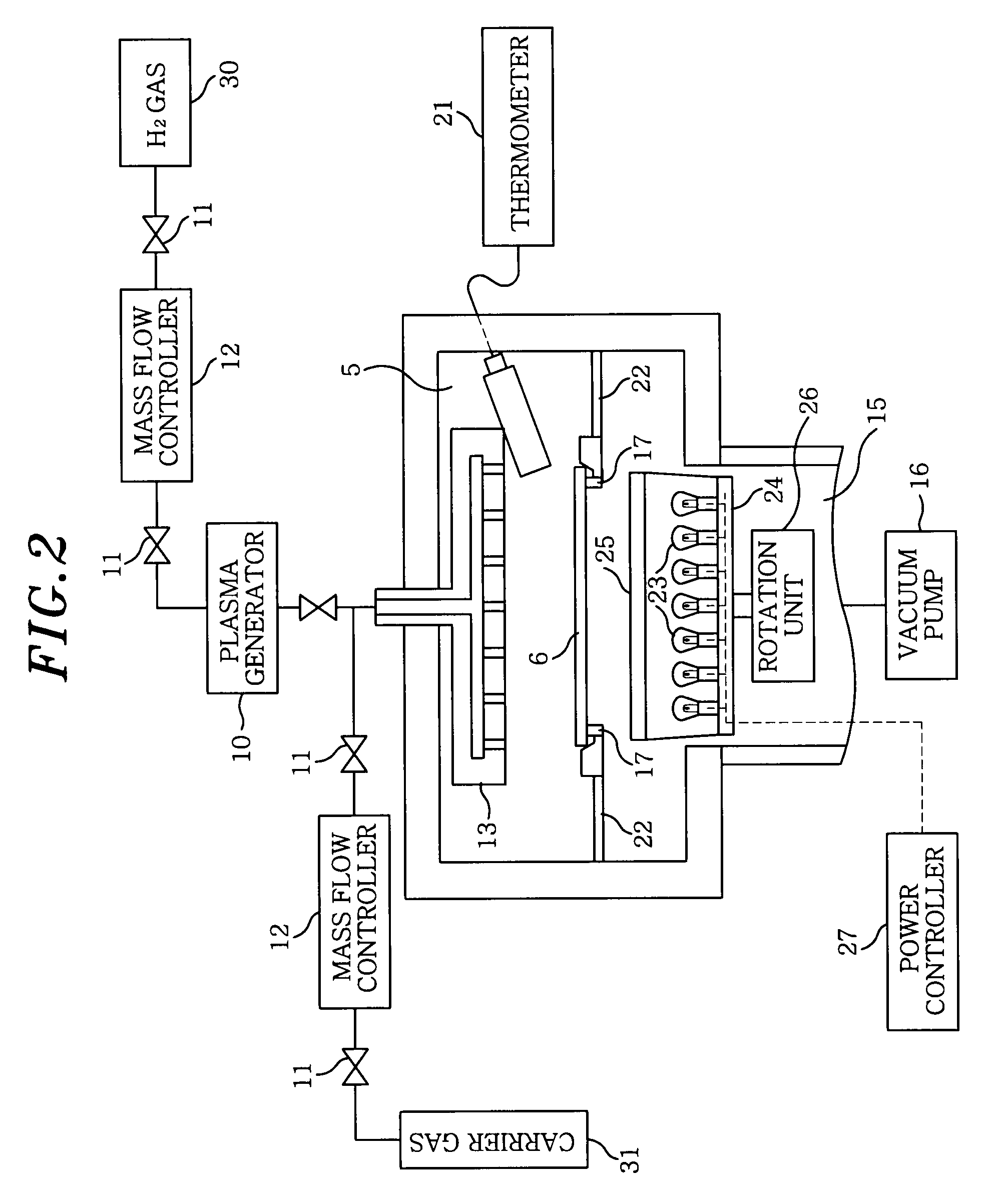 Ashing method and apparatus therefor