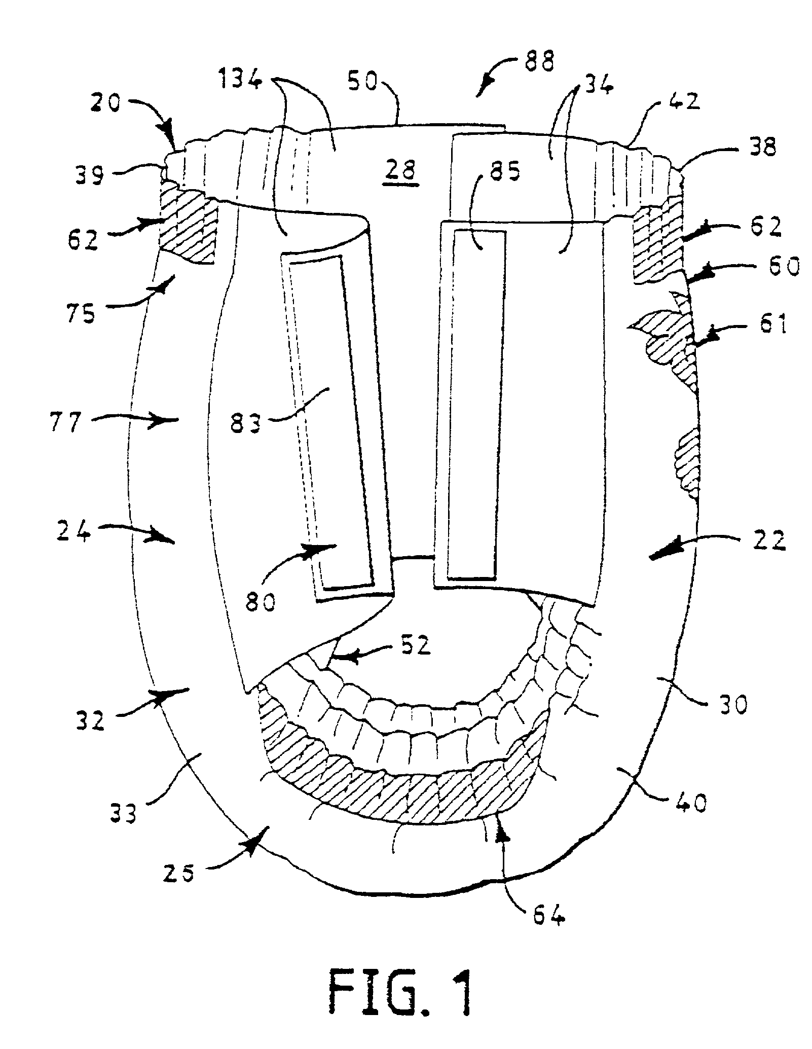 Mechanical fastening system for an absorbent article