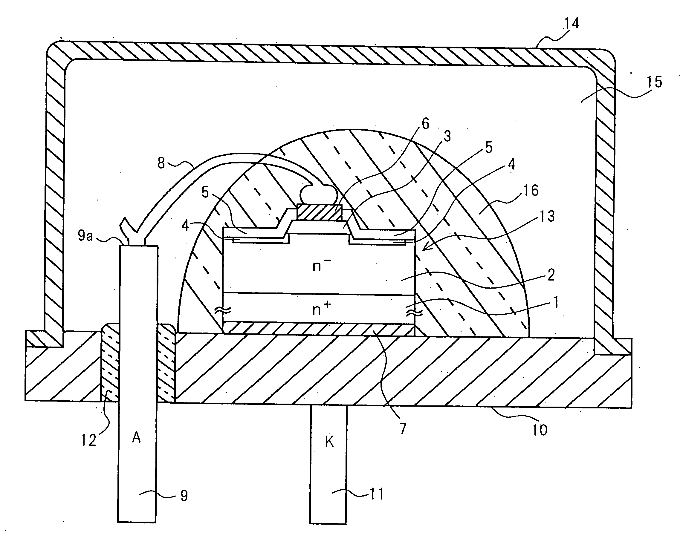 High-heat-resistant semiconductor device