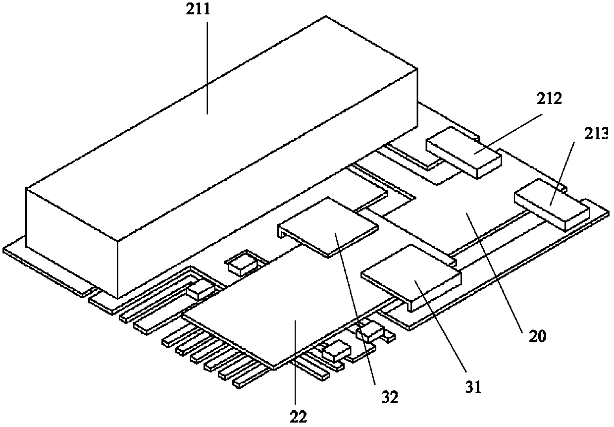 Power module and encapsulation and integration method thereof