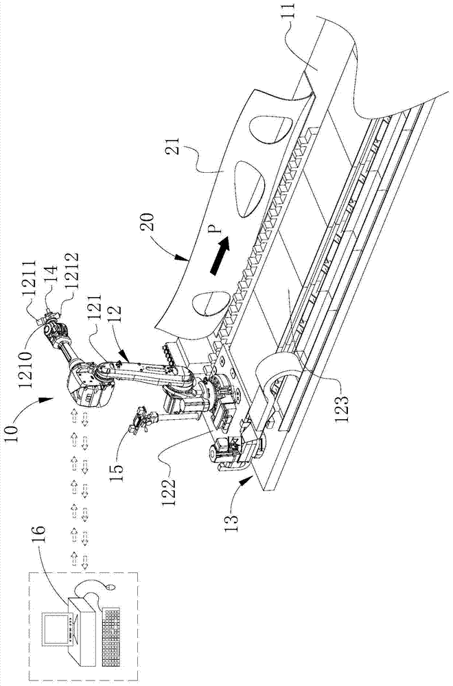 Processing method of curved surface parts and processing equipment of curved surface parts