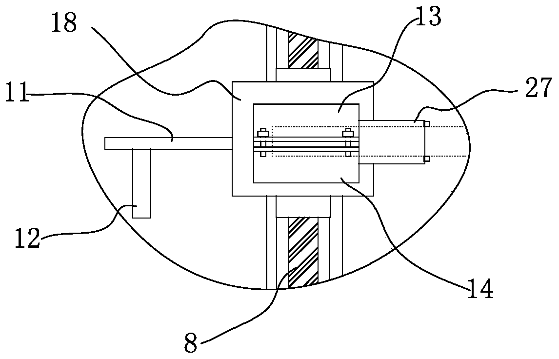 A cable protrusion damage detection device