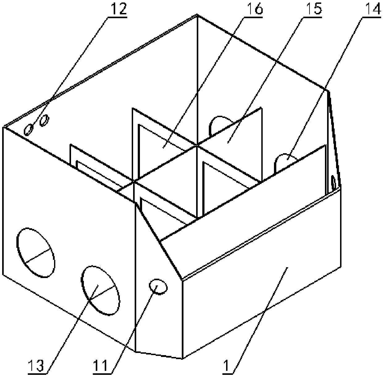 Novel driving battery box for electric vehicle