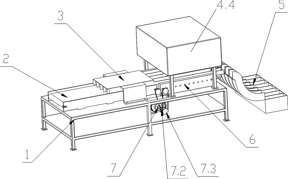 Automatic fruit sorting system