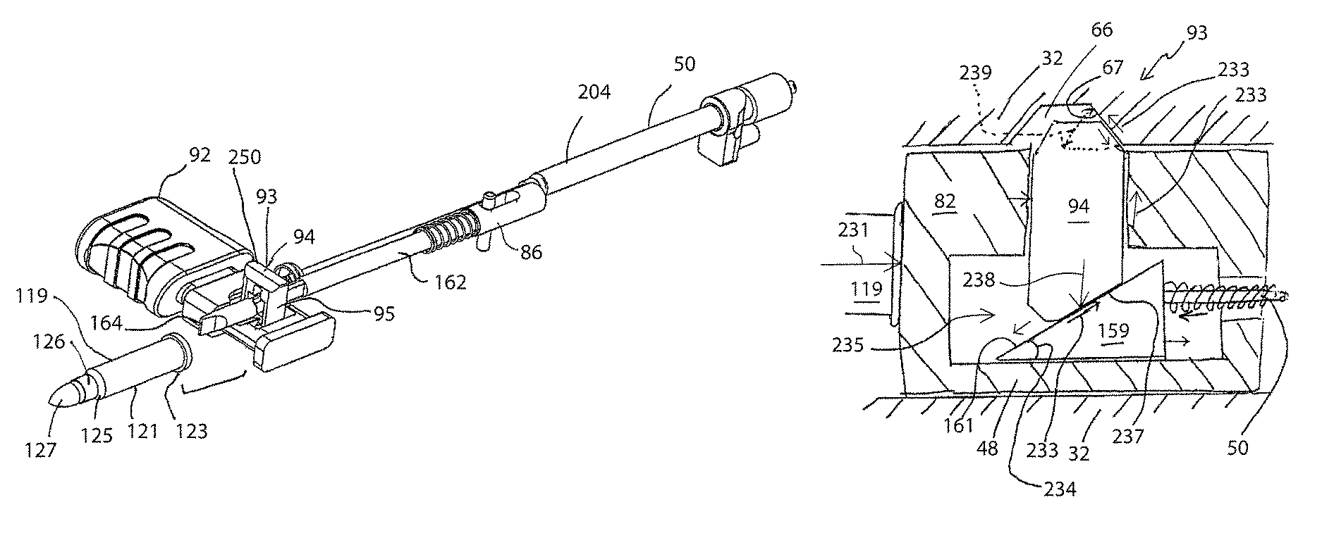 Firearm with reciprocating bolt assembly