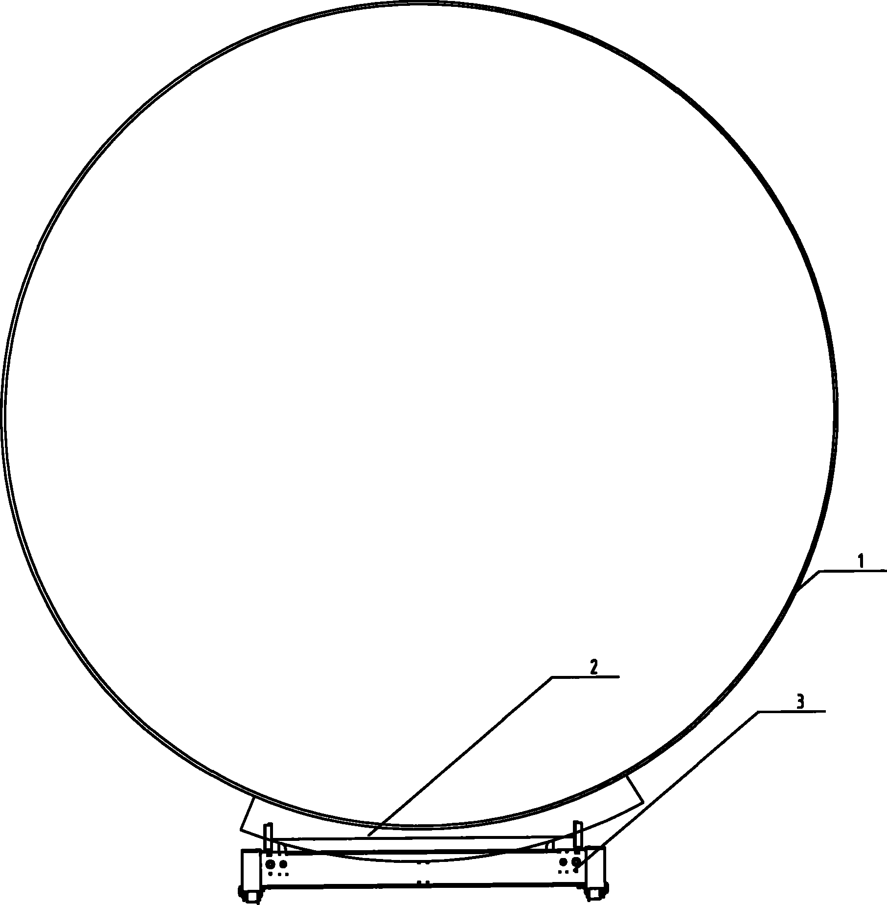 Annular steel plate assembling and welding method and device