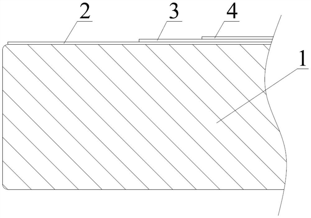 A glass backplane preparation process, glass backplane and metal frame lamination process