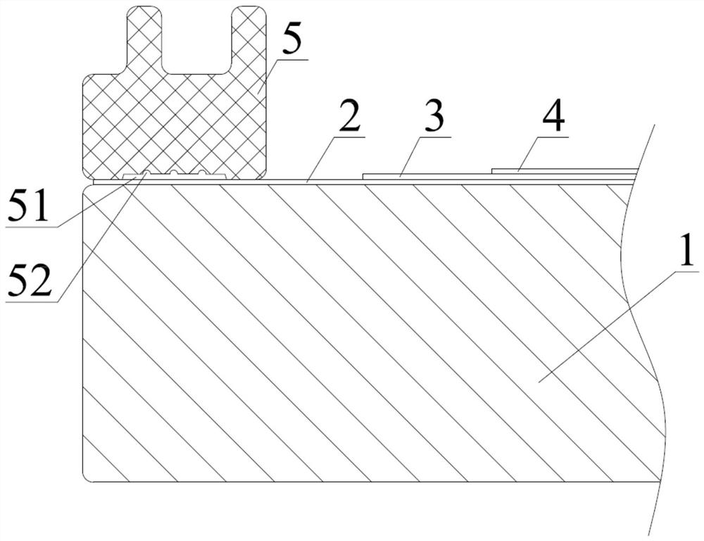 A glass backplane preparation process, glass backplane and metal frame lamination process