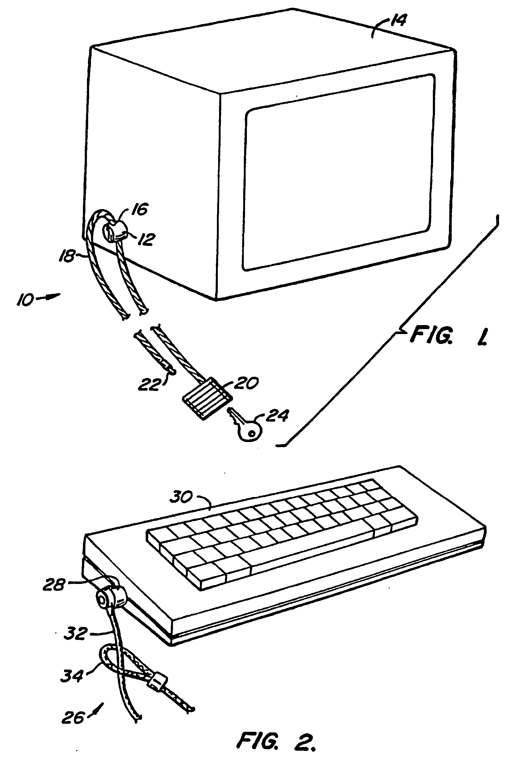 Computer physical security device