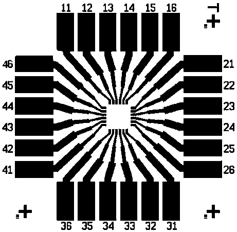 High-precision micro-nano size two-dimensional material electrode preparation method