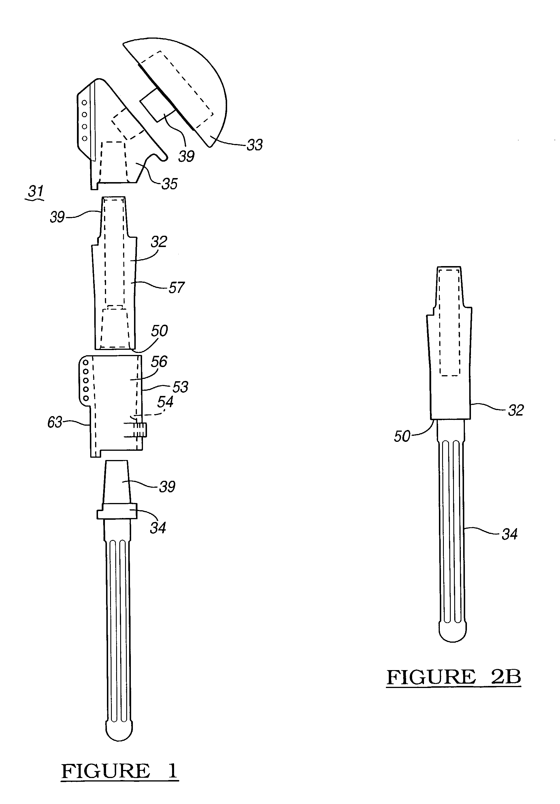 Prosthesis having a modular soft tissue fixation mechanism