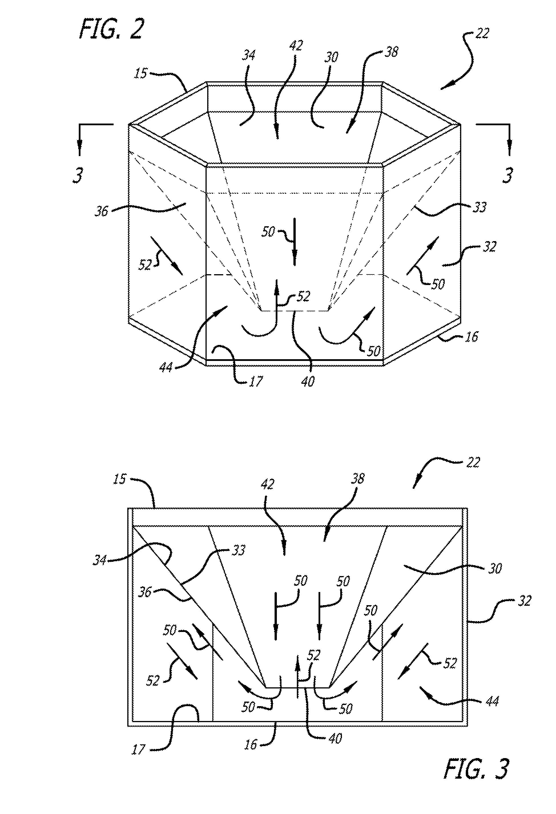 Sound wave guide for use in acoustic structures