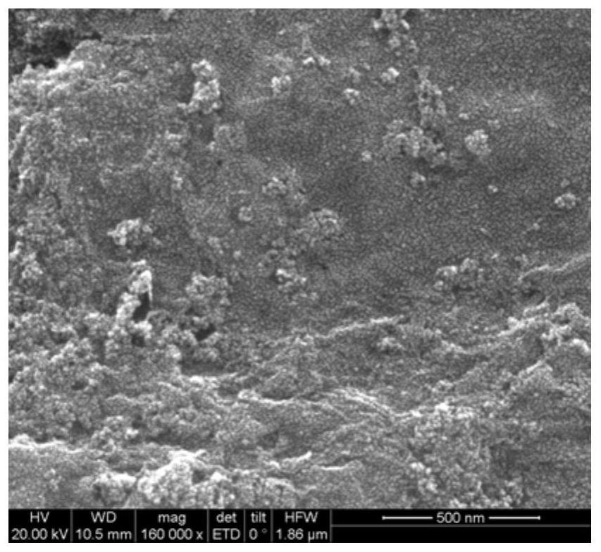 Magnetic graphene based fe  <sup>n+</sup> Three-dimensional electrode heterogeneous electro-fenton treatment method of printing and dyeing wastewater