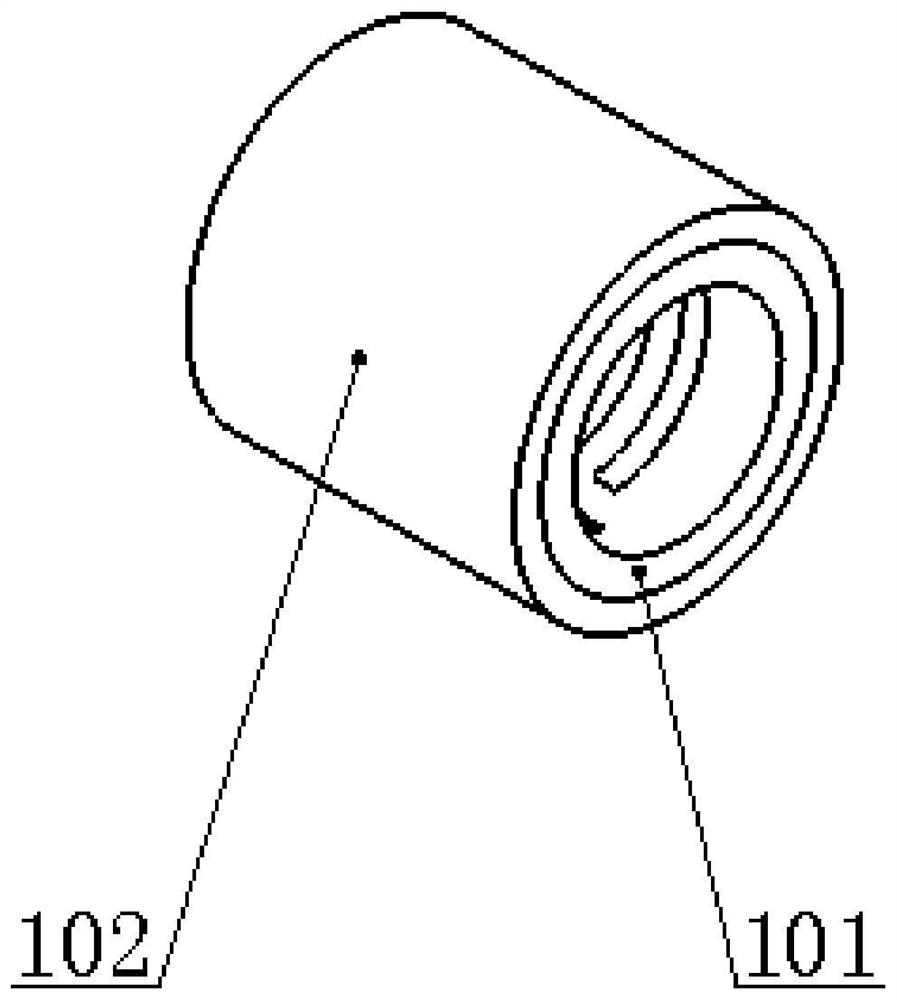 Electronic cigarette with atomizing core convenient to disassemble