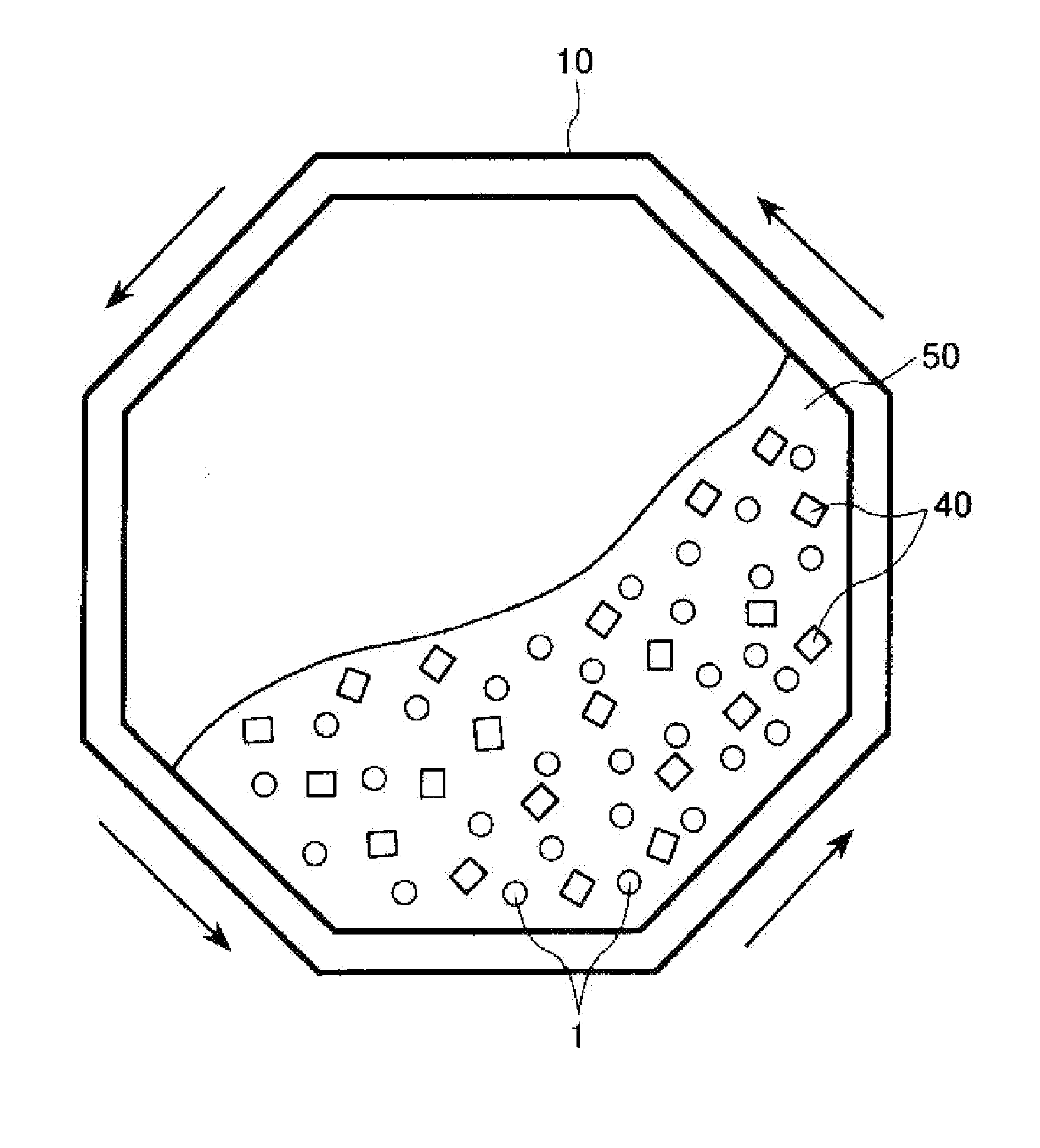 Polishing media, method for producing polishing media, and polishing method