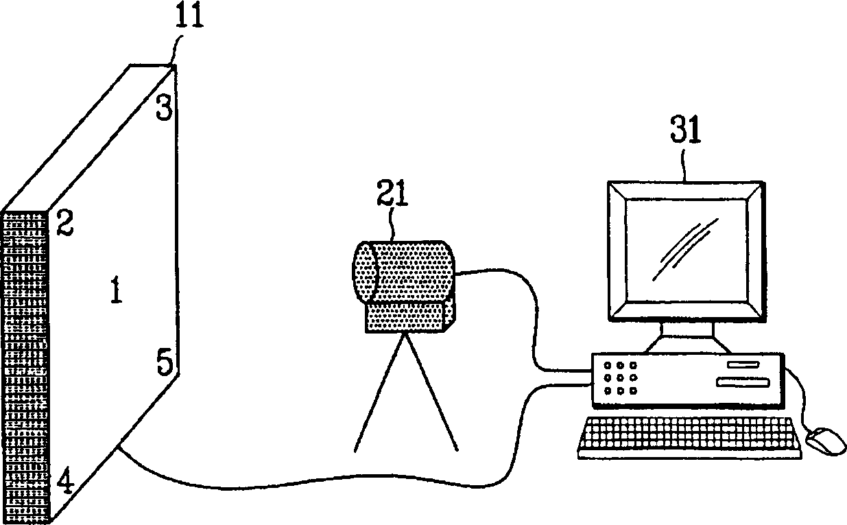 Liquid crystal display, and method and system for automatically adjusting flicker of the same