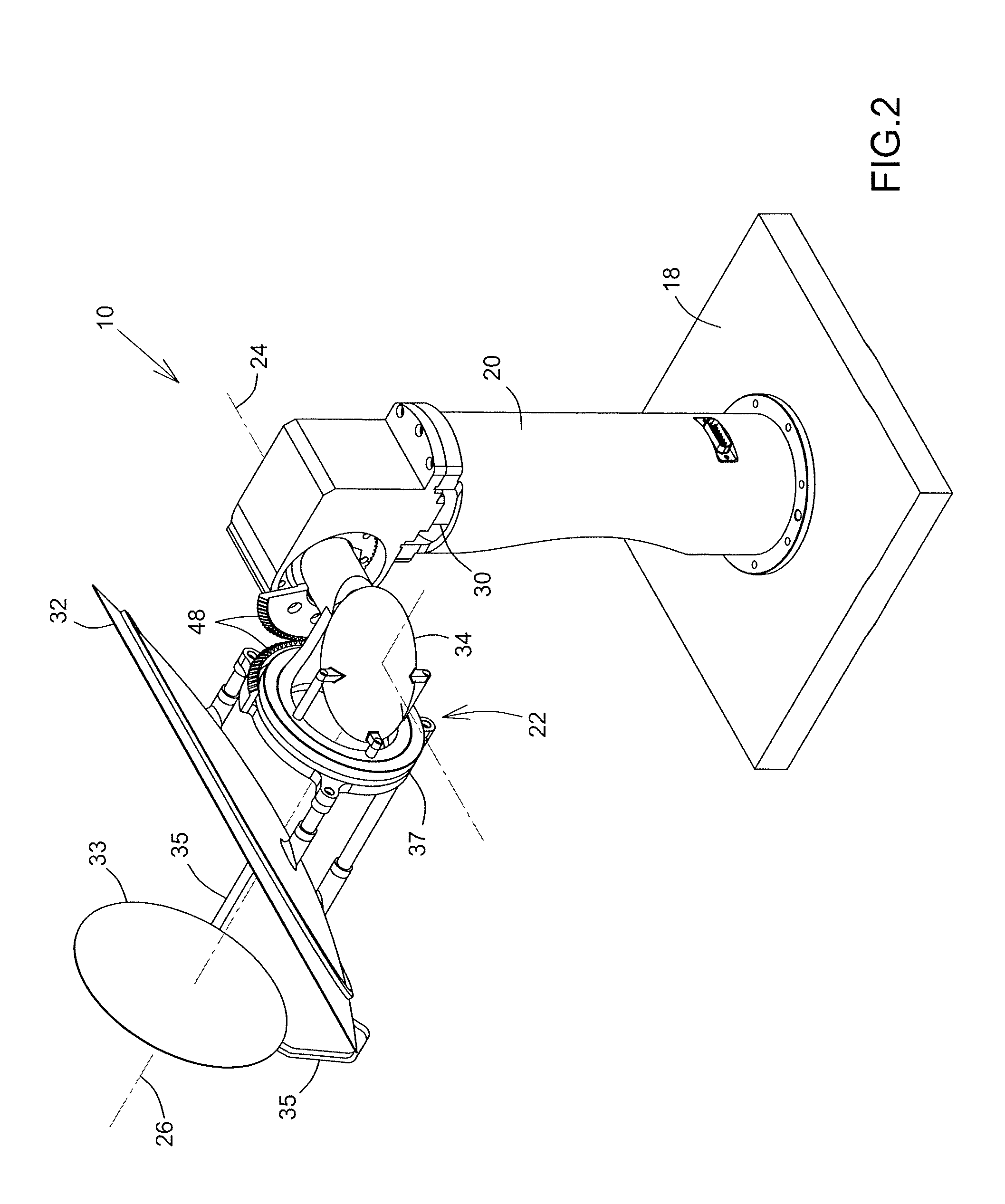 Wide scan steerable antenna