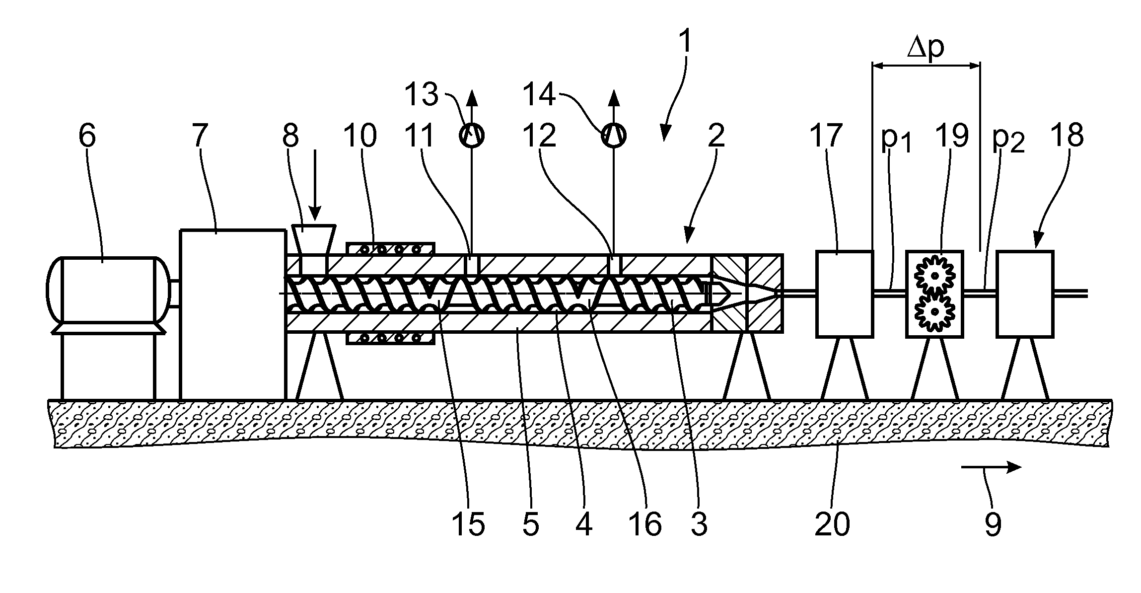 Filter unit for an extruder system and filter arrangement and associated sieve changing device for an extruder system with a filter unit of this type