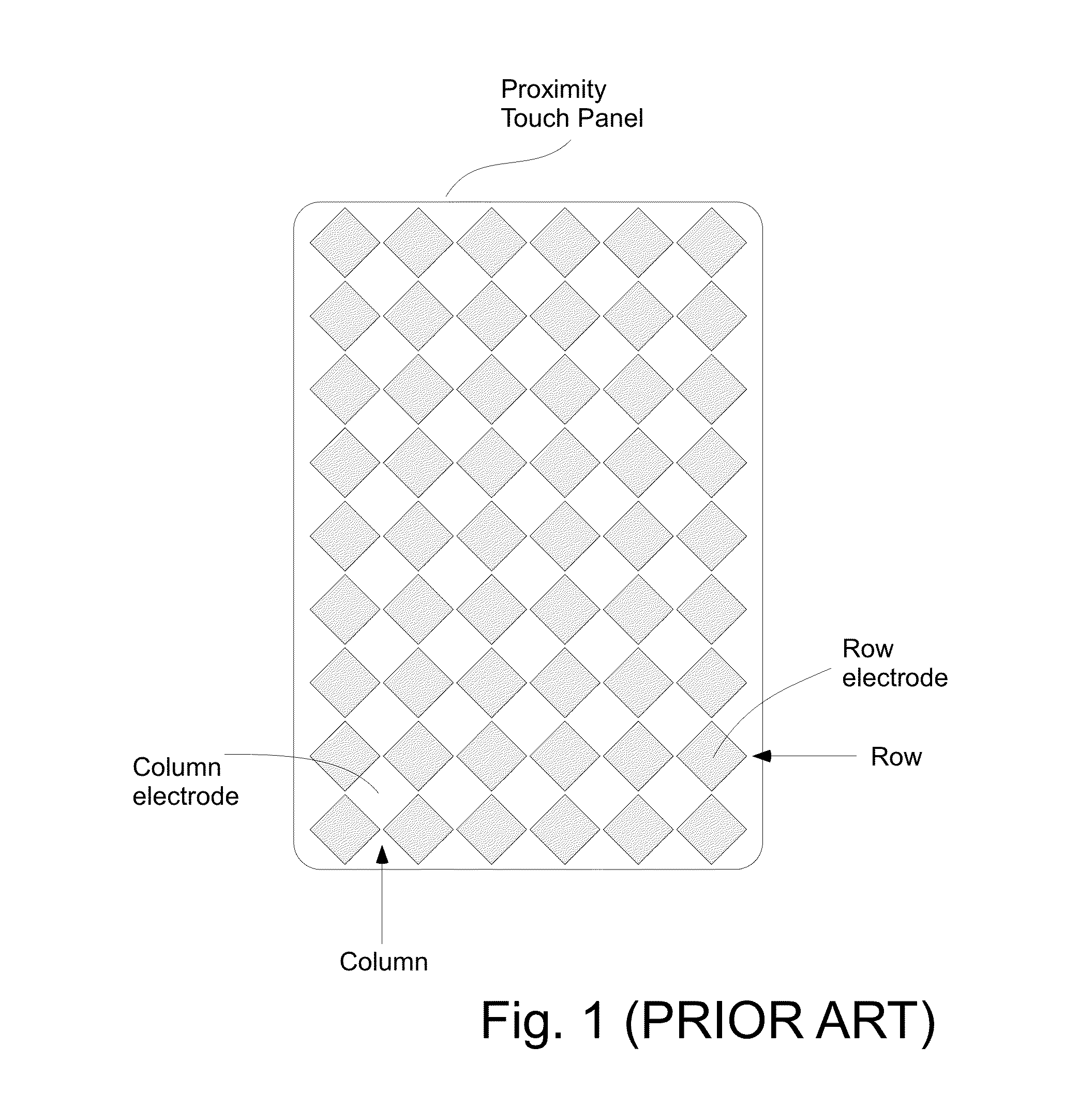 Capacitive proximity tactile sensor