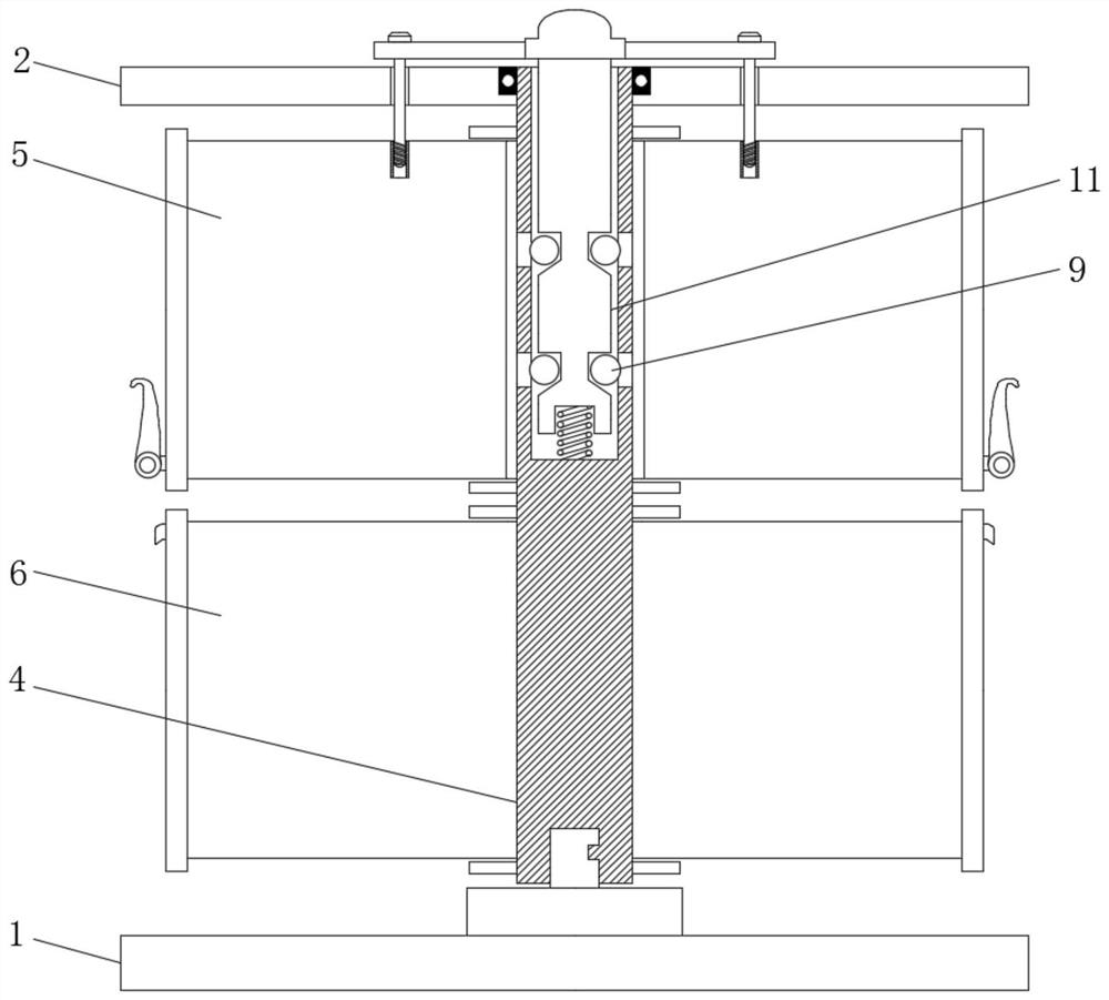 Dynamic and static combined advertisement display device