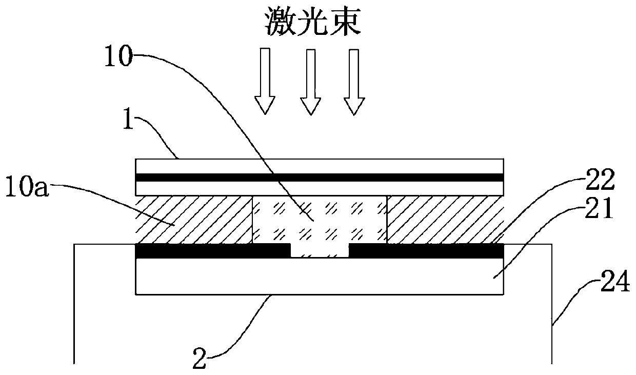 Pair of graphene-based micro molecular optical tweezers