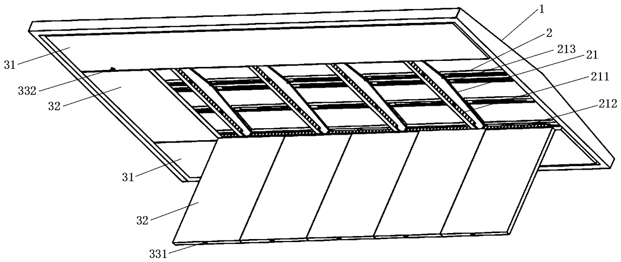 Prefabricated cabin and cabin roof thereof