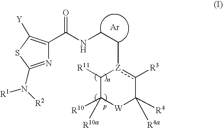 2-aminothiazole-4-carboxylic amides as protein kinase inhibitors