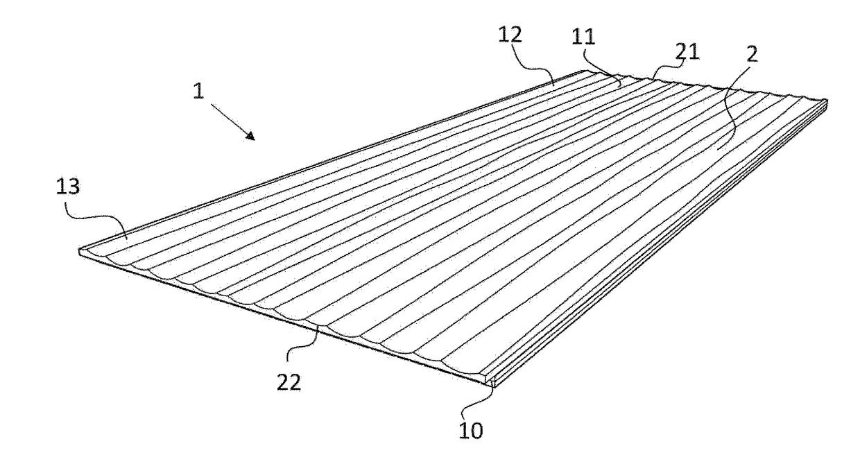 Wooden facade element