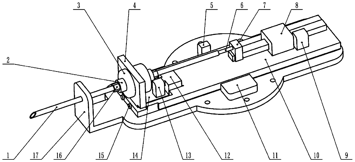 Prostate puncturing mechanism applied to inner part of magnetic resonance imaging machine and working method