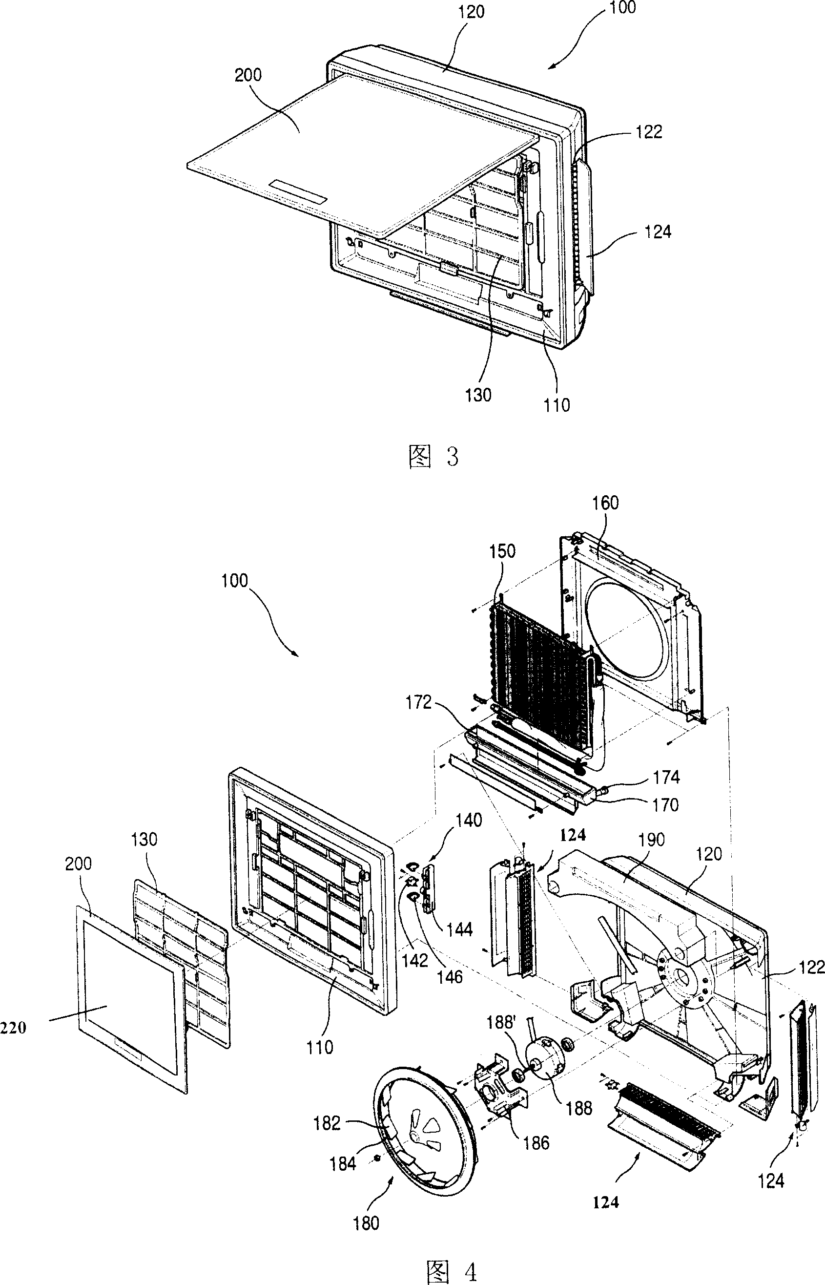 Decoration board mounting structure of air conditioner indoor machine