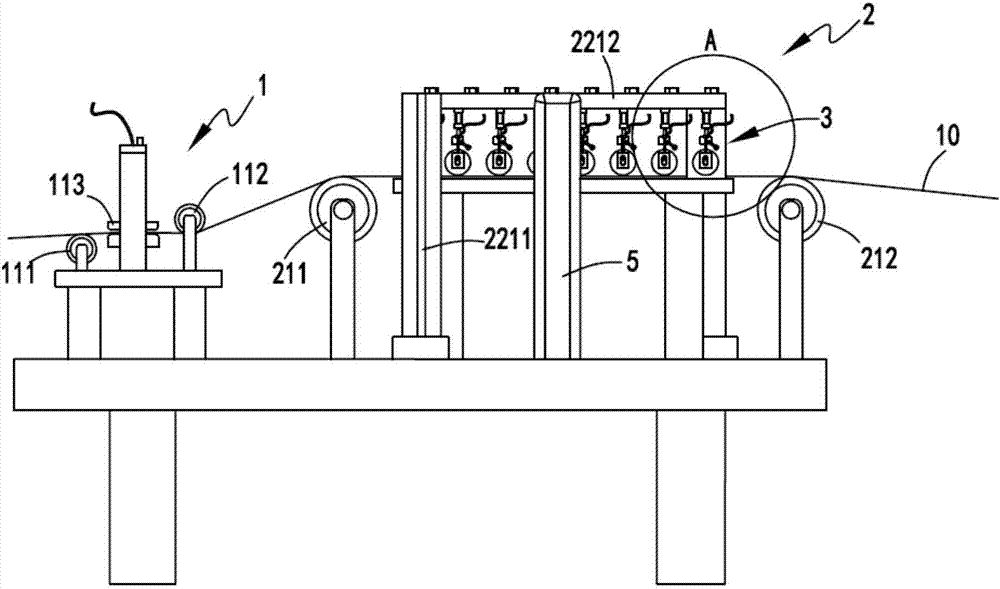 High-precision no-woven cloth production detection and post treatment equipment