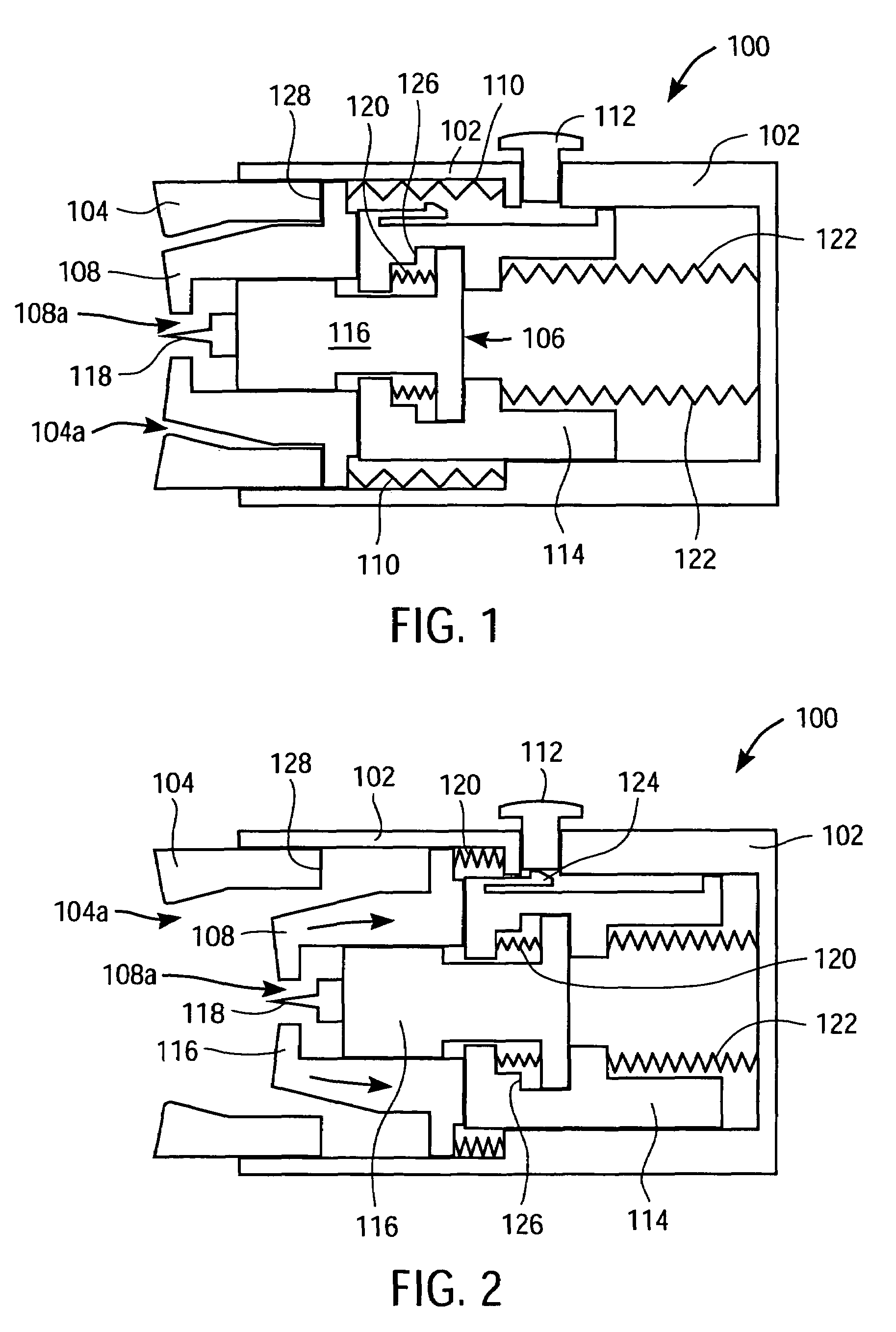 Lancing device with a floating probe for control of penetration depth