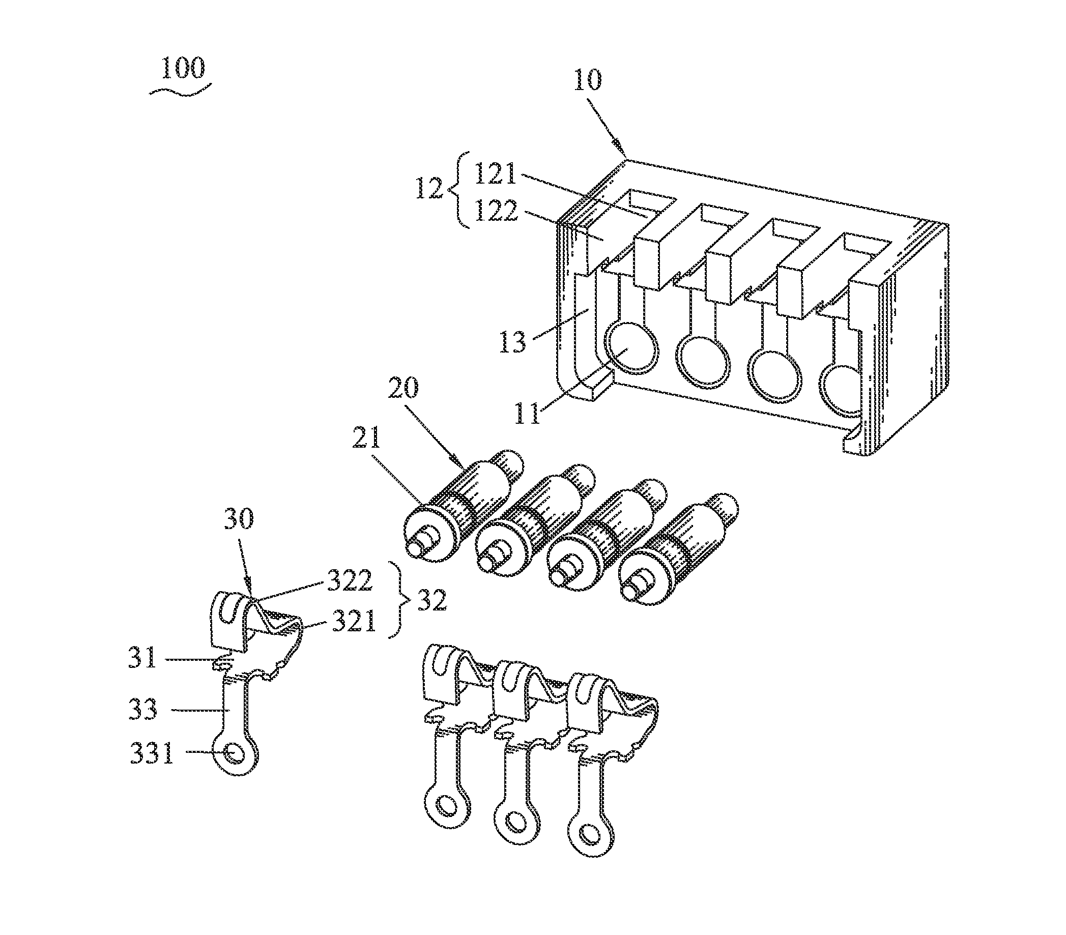 Pogo pin connector