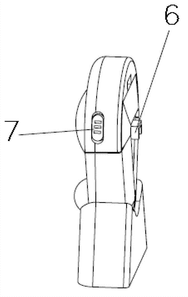 LED (Light-Emitting Diode) induction lamp