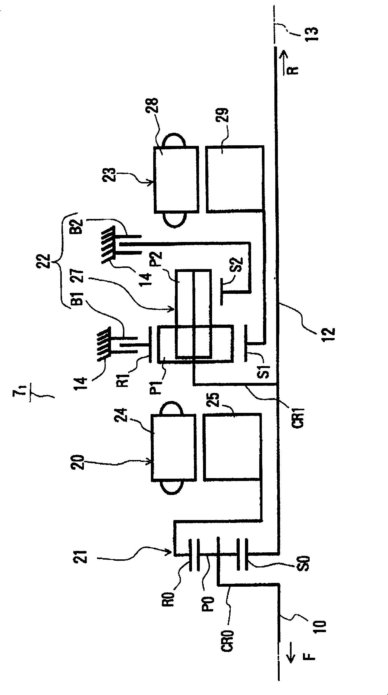 Hybrid drive apparatus