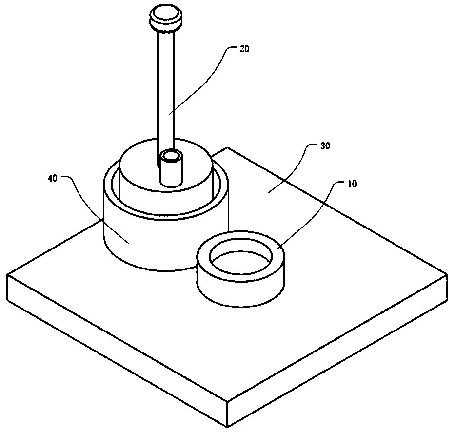 Quantitative sampling device and sampling method of blast furnace slag