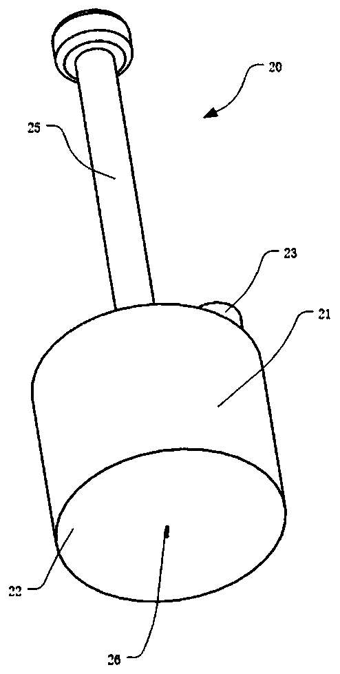 Quantitative sampling device and sampling method of blast furnace slag