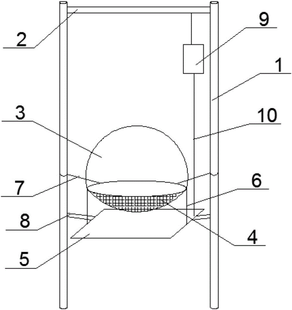 Hami melon planting method capable of preventing fruit cracking