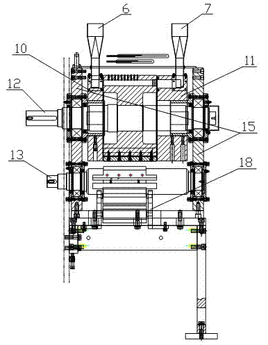 Device for cutting off diaper finished product with elastomer and method for preventing displacement of cut-off diaper finished product