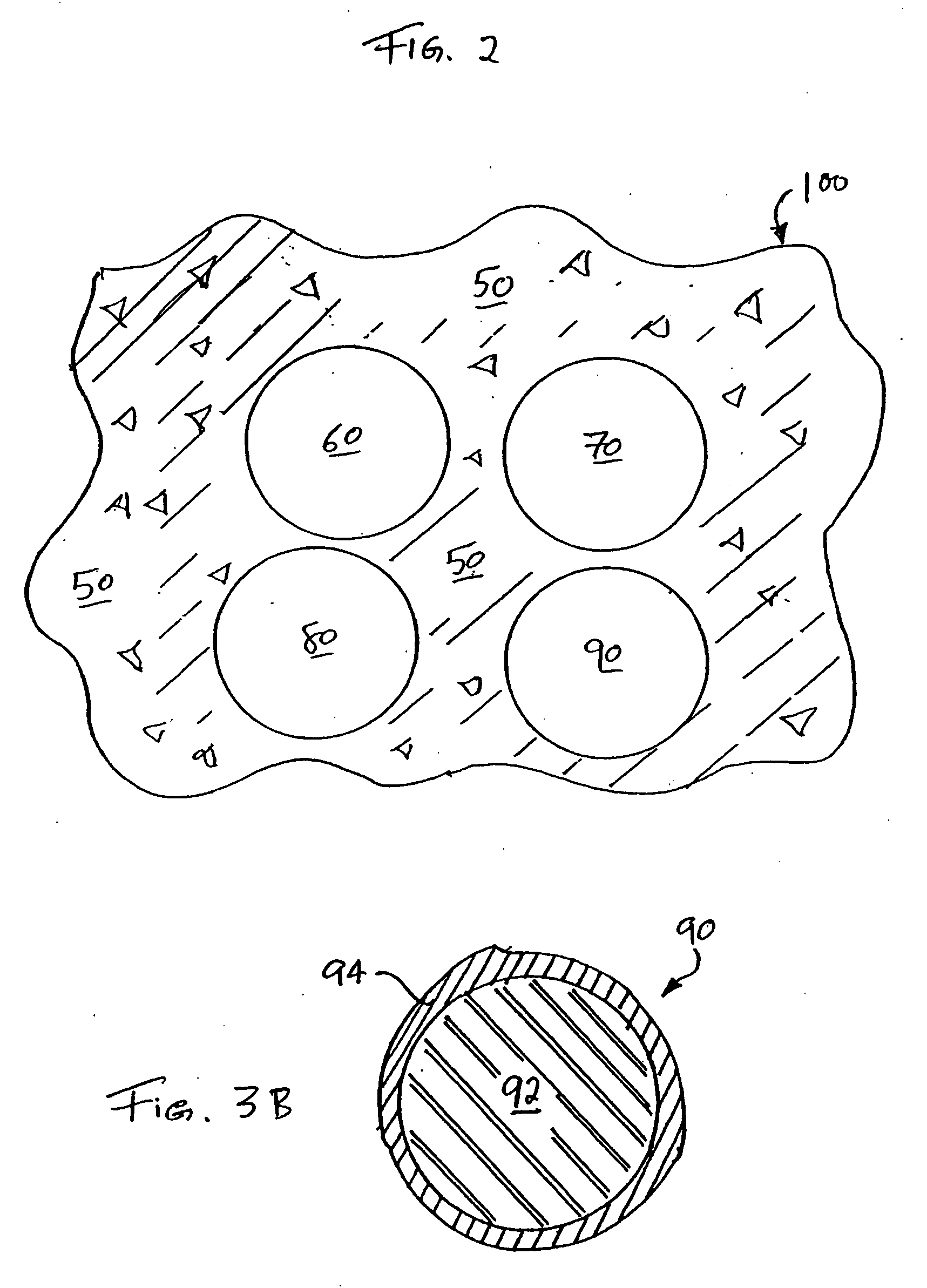 Direct application voltage variable material, devices employing same and methods of manufacturing such devices