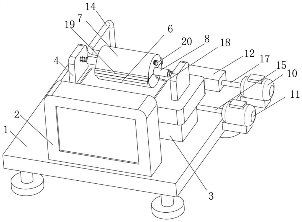 Resistor heat resistance detection device for high-temperature area of electronic equipment