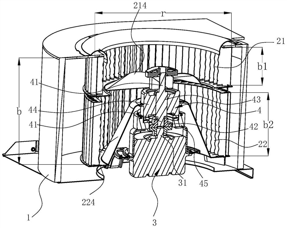 A centrifugal fan, a range hood with the centrifugal fan and a control method thereof