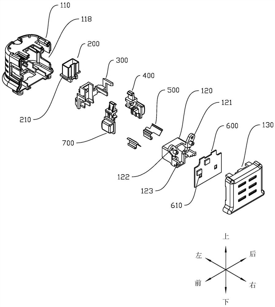 Buckling mechanism, plug assembly and charging device