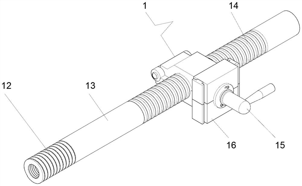 A conveniently controlled conveying device for mechanical processing