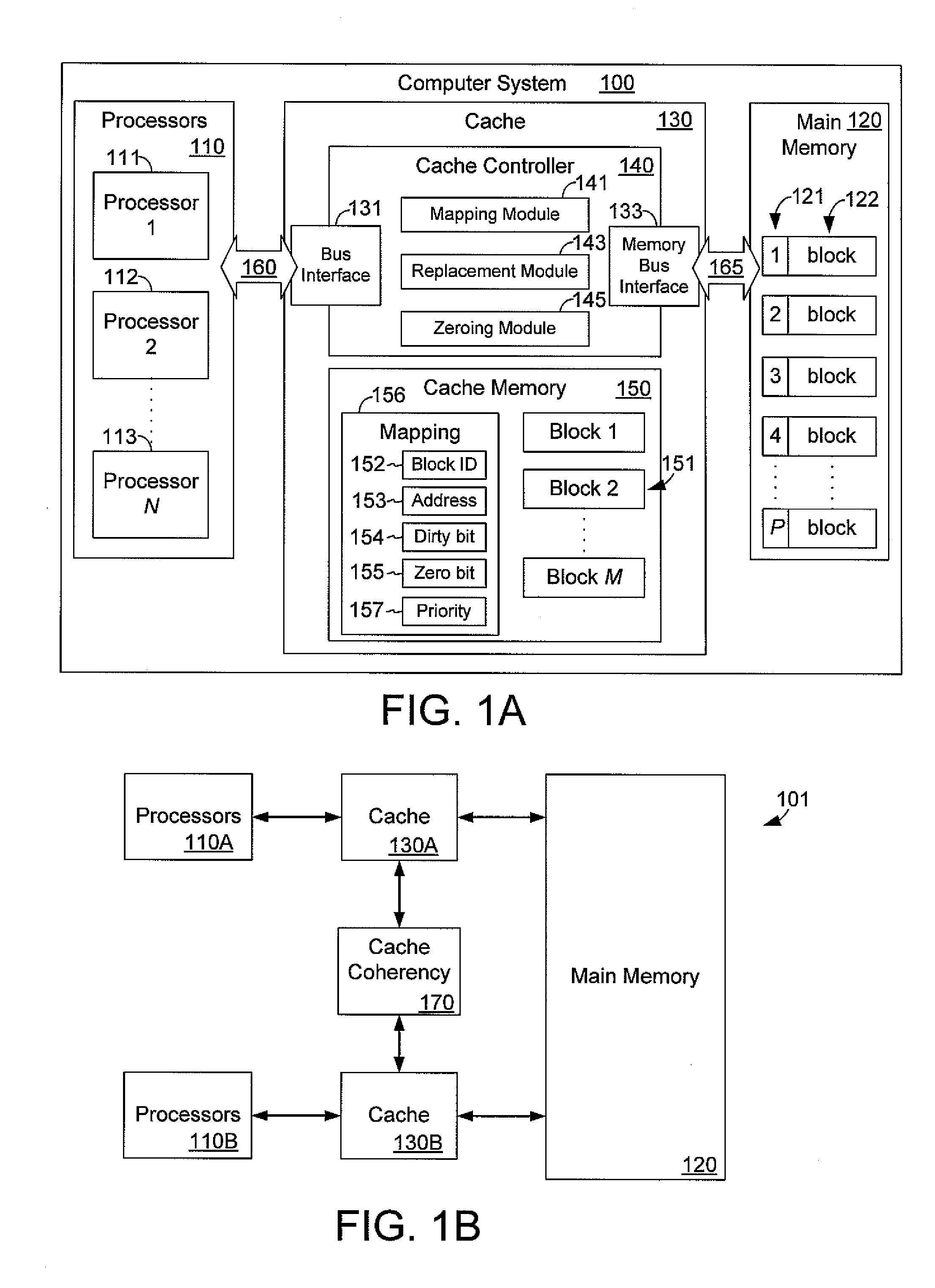 Non-blocking data transfer via memory cache manipulation